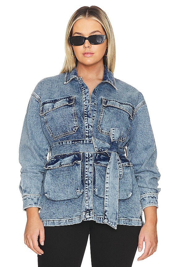 view 2 of 11 Uniform Cargo Jacket in Indigo301