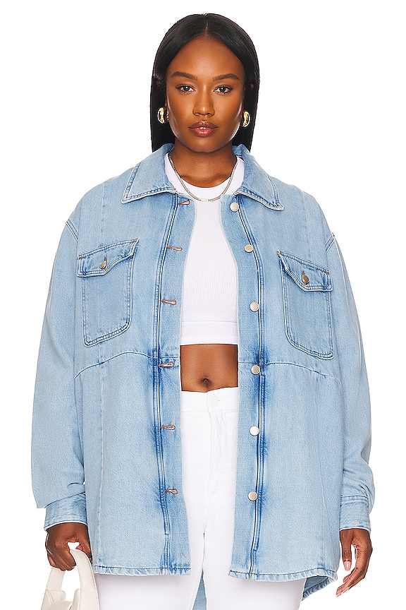 view 2 of 9 КУРТКА НА ПУГОВИЦАХ REDESIGN in Indigo279