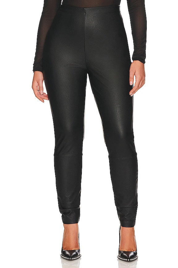 view 2 of 9 Good Waist Leather Pull On in Black001