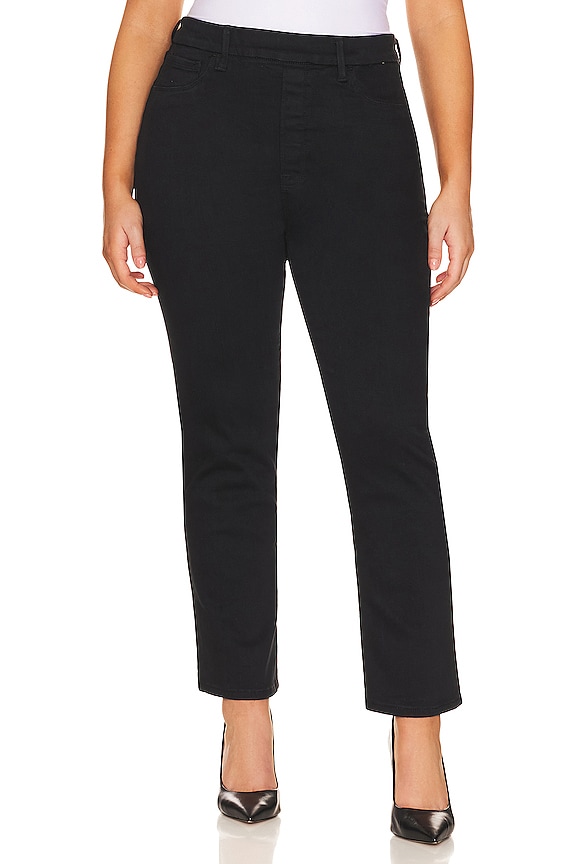 view 2 of 9 ПРЯМЫЕ БРЮКИ PULL ON in Black01