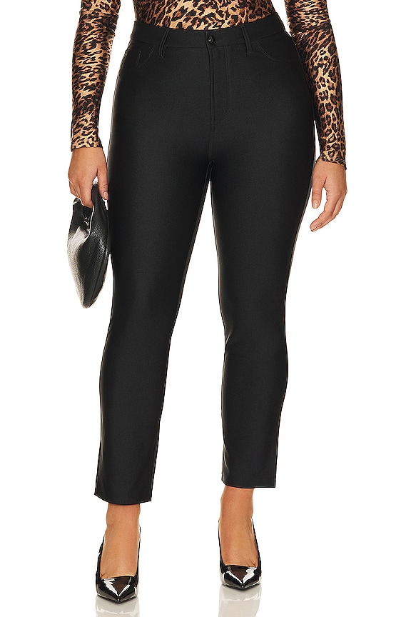 view 2 of 8 Shine Compression Good Waist Straight Pant in Black001
