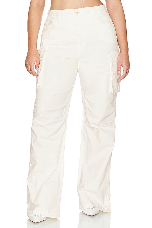 view 2 of 10 Baggy Cargo in Cloud White001