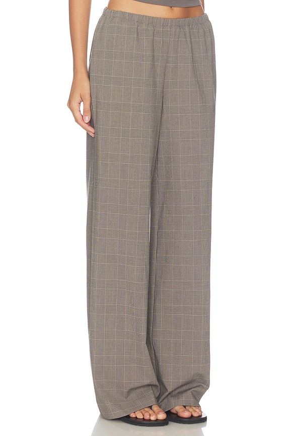 view 2 of 6 PANTALÓN CON TRABILLAS in Mini Plaid