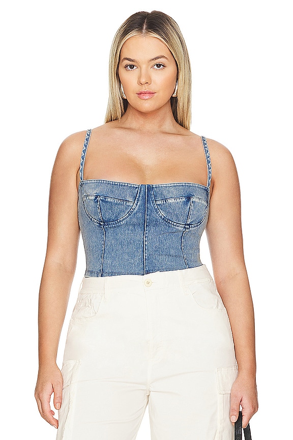 view 2 of 9 スカルプトビスチェ in Indigo595