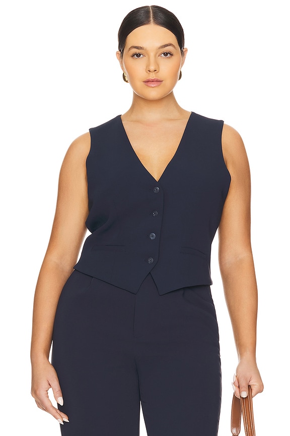 view 2 of 8 Vest in New Navy002