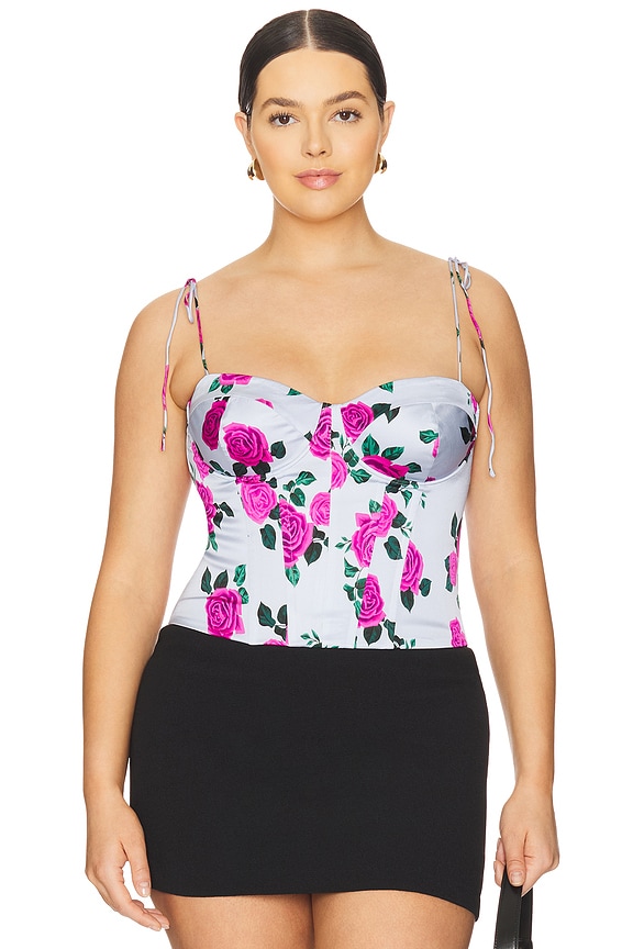 view 2 of 8 TOP BUSTIER in Vintage Rose001