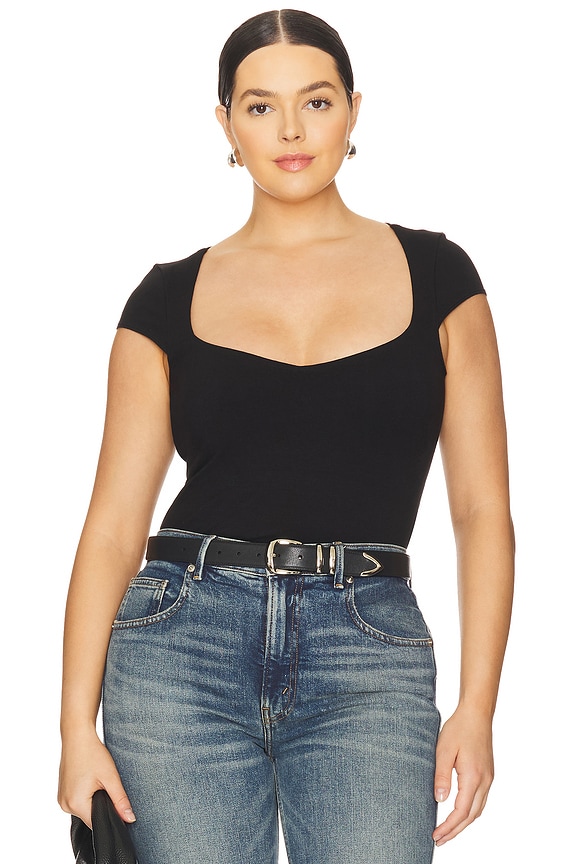 view 2 of 8 Super Stretch Tee in Black001