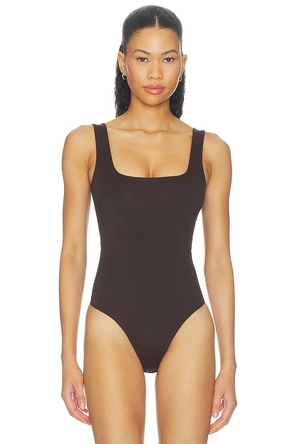view 2 of 5 The Sculpting Modern Tank Top in Espresso