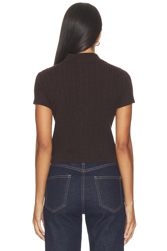 The Micro Cable Polo Shirt