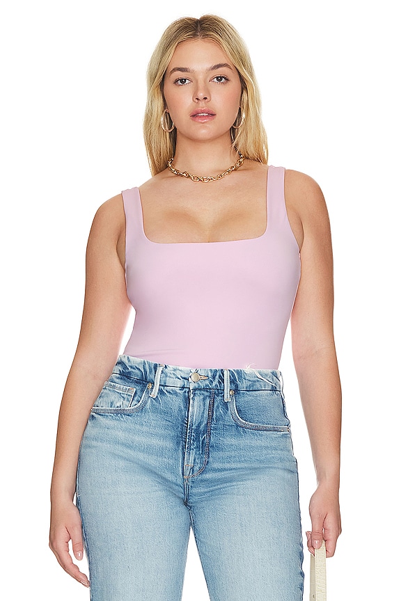 view 2 of 10 Scuba Modern Tank Bodysuit in Rose Quartz001