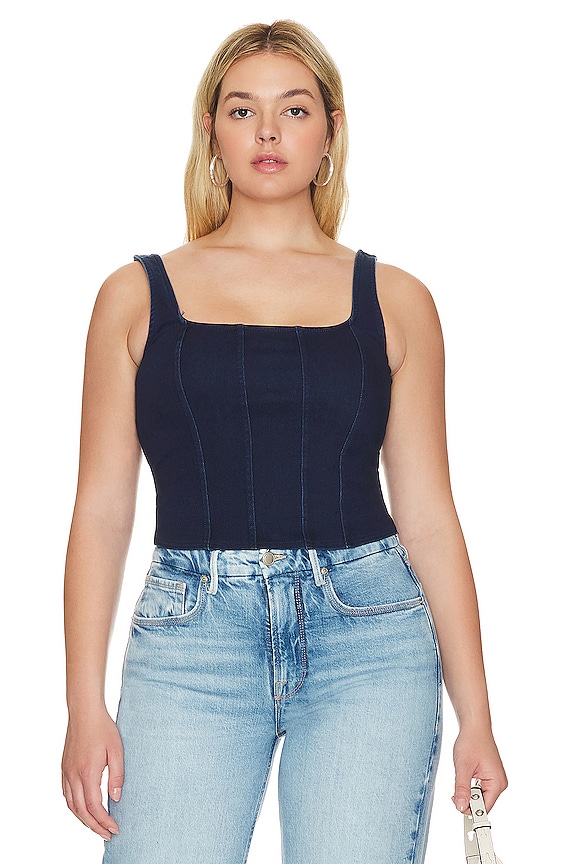 view 2 of 8 TOP CORSÉ in Indigo377