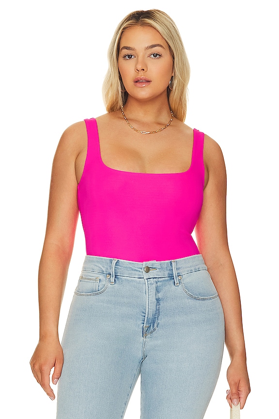 view 2 of 11 Scuba Modern Tank Bodysuit in Knock Out Pink001