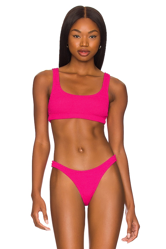 view 2 of 9 Always Fits Scoop Top in Hawaiian Pink