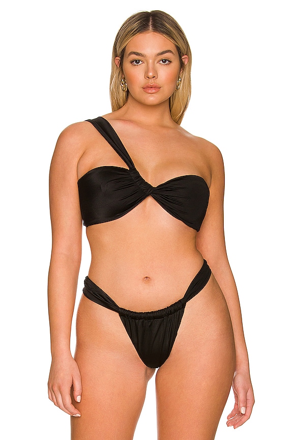 view 2 of 8 Bali Bikini Top in Black