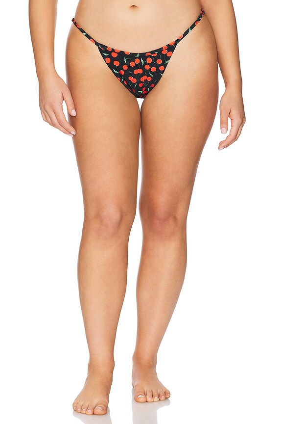 view 2 of 8 НИЗ БИКИНИ CHERRY PERFECT FIT in Black Cherries003
