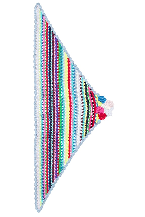 view 2 of 3 Triangular Scarf in Multicolor