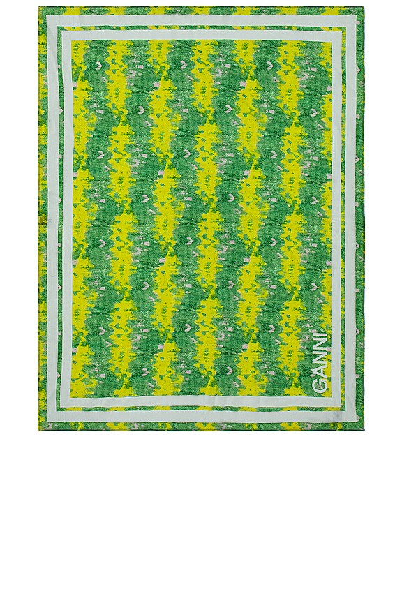 view 2 of 2 Scarf in Kelly Green