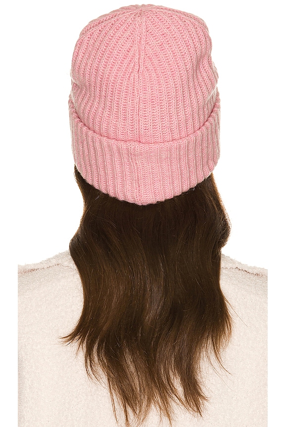 view 2 of 3 Knit Beanie in Pink Nectar