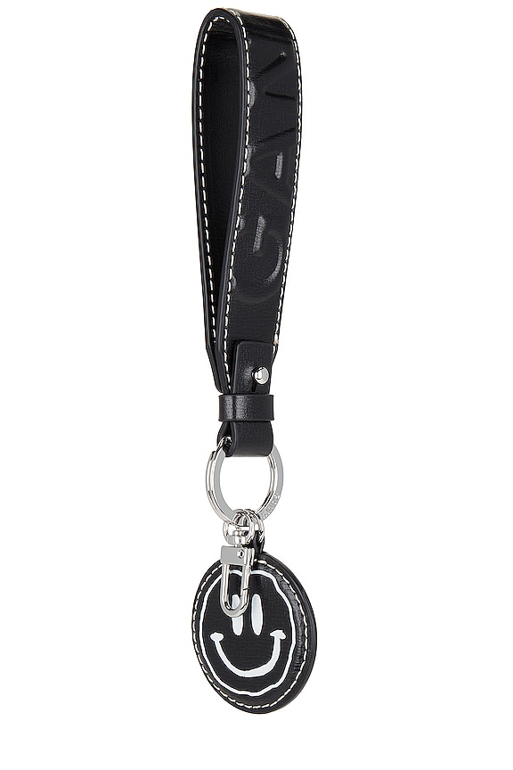 Ganni Keychain in Black | REVOLVE