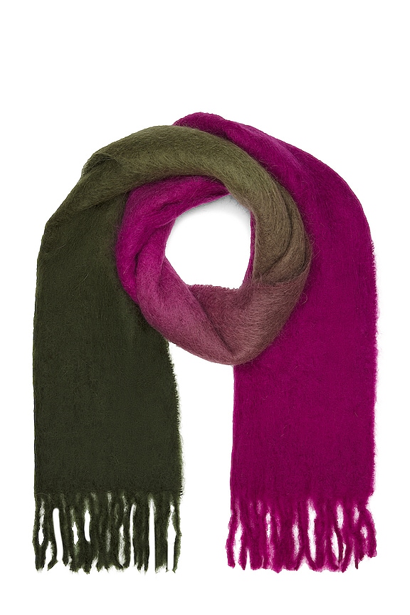 view 2 of 4 MOHAIR 스카프 in Loden Green