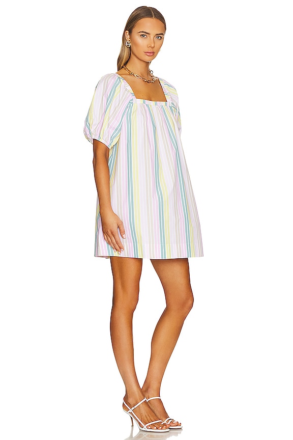 view 2 of 3 Stripe Mini Dress in Multicolour