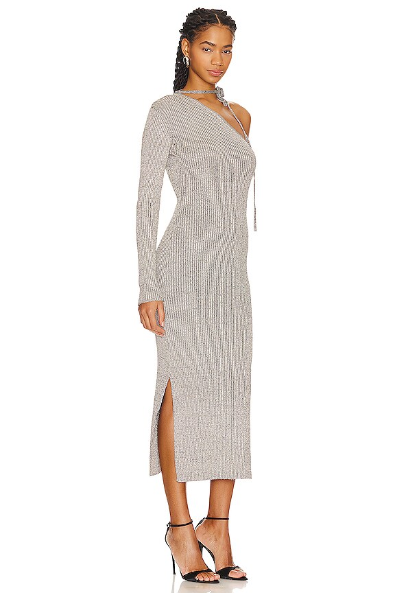 view 2 of 4 ROBE MAXI SPARKLE in Silver