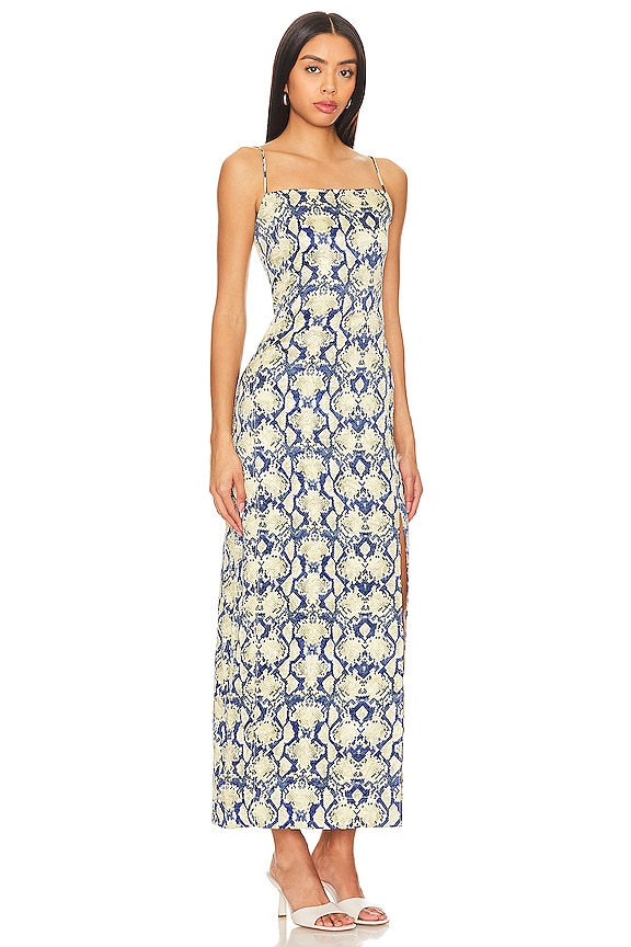 view 2 of 3 Midi Slip Dress in Safari