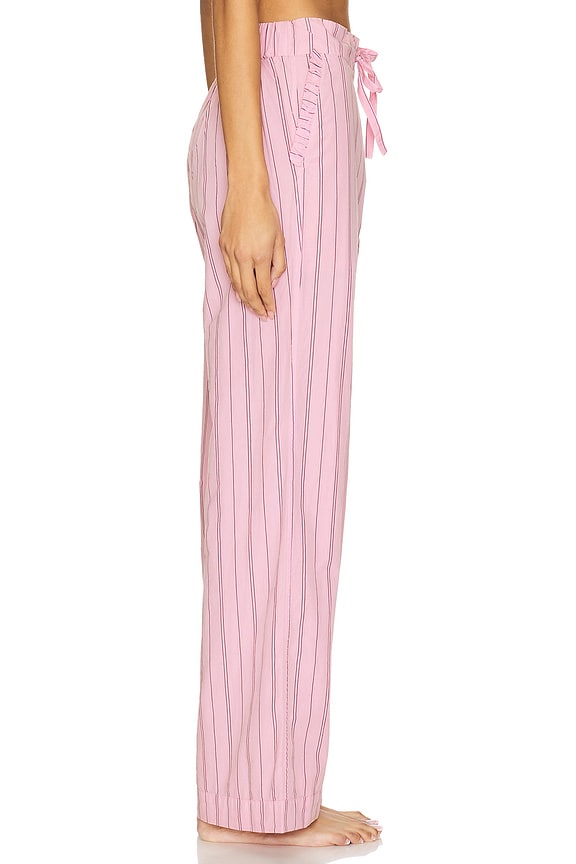 view 2 of 6 Stripe Cotton Pyjamas Pants in Lilac Sachet