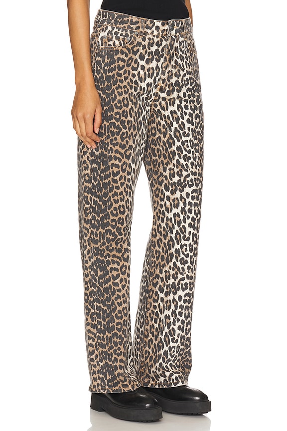 view 2 of 6 Izey Wide Leg in Leopard