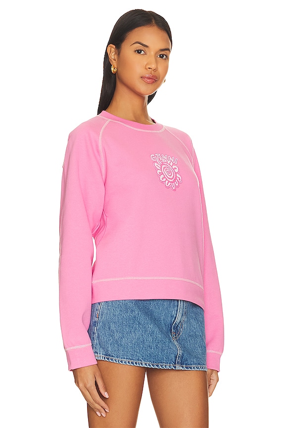 view 2 of 4 SUDADERA SOLIDA ISOLI in Wild Orchid