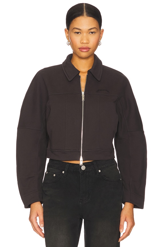 view 2 of 6 Heavy Terry Jersey Bomber in Phantom