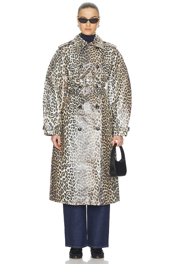 view 1 of 5 GABARDINA LAMINATED in Almond Milk