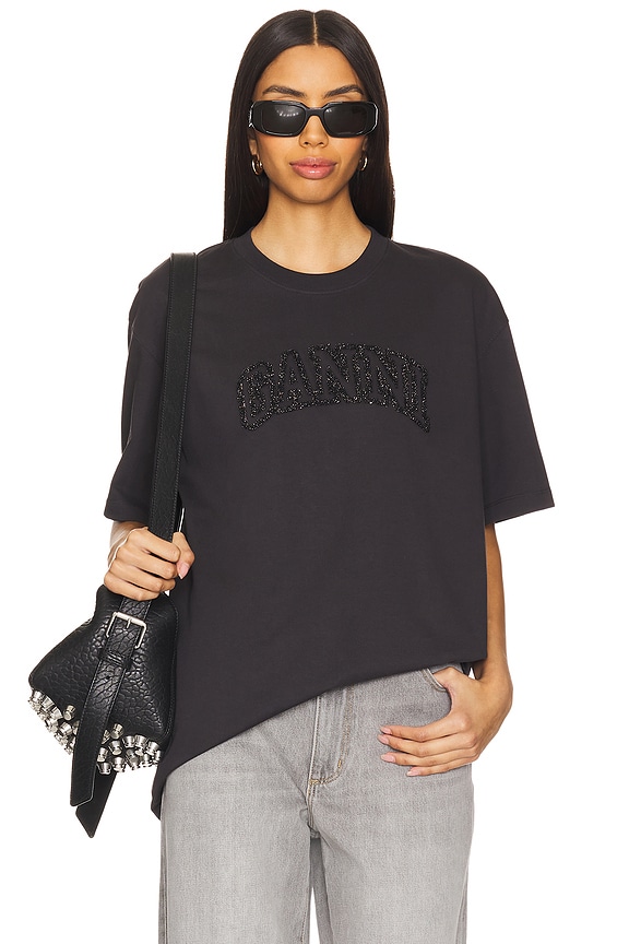 view 1 of 5 Drop Shoulder T-Shirt in Phantom