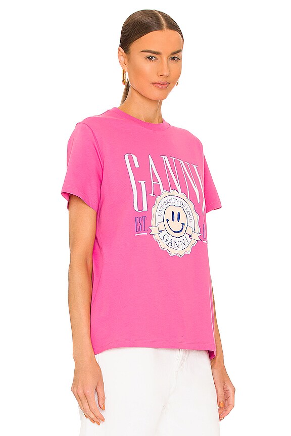 view 2 of 4 T-SHIRT BASIC in Phlox Pink