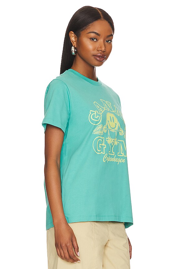 view 2 of 4 Gym Relaxed Tshirt in Lagoon