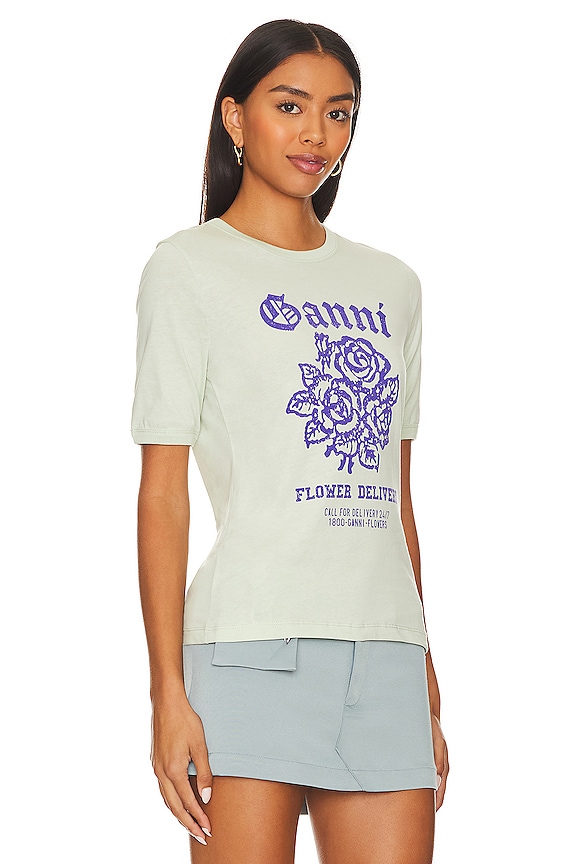 view 2 of 4 CAMISETA AJUSTADA in Sea Foam