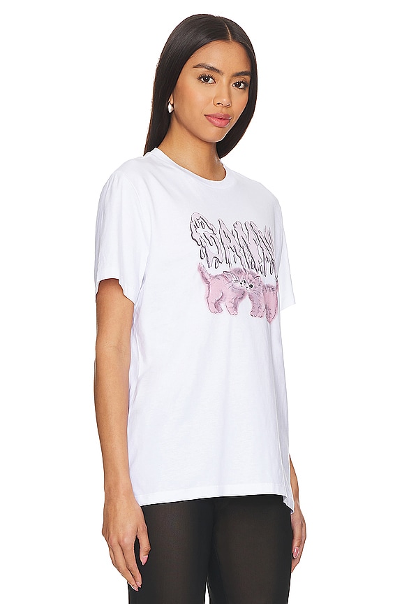 view 2 of 4 ФУТБОЛКА СВОБОДНОГО КРОЯ in Bright White