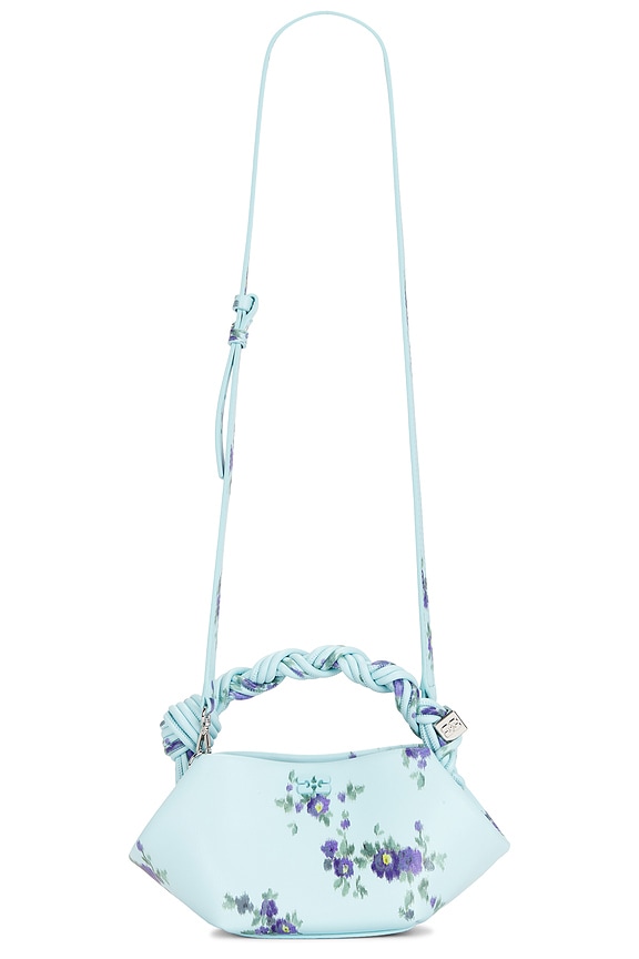 view 1 of 5 Bou Mini Print Bag in Iced Aqua