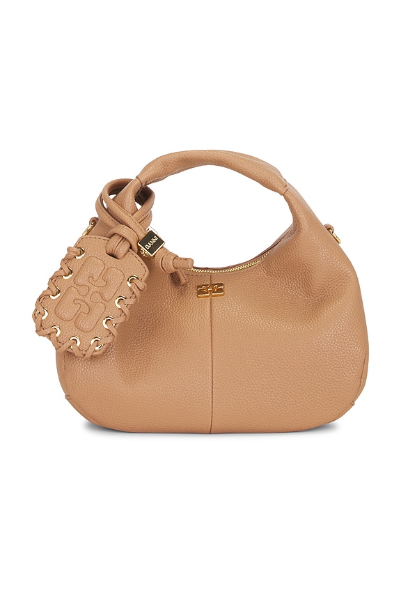 view 2 of 7 BOLSO CRUZADO HOBO in Tawny Birch