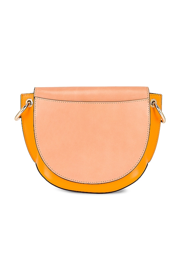 view 2 of 6 Banner Saddle Bag in Bright Marigold