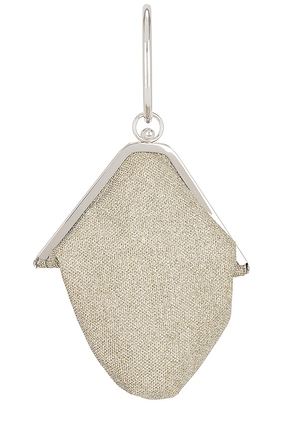 view 2 of 4 Diamond Bangle Clutch Glitter in Gold