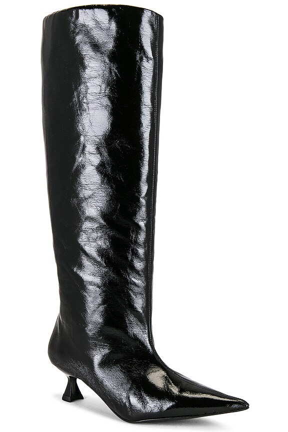 view 2 of 5 Soft Slouchy Boot in Black
