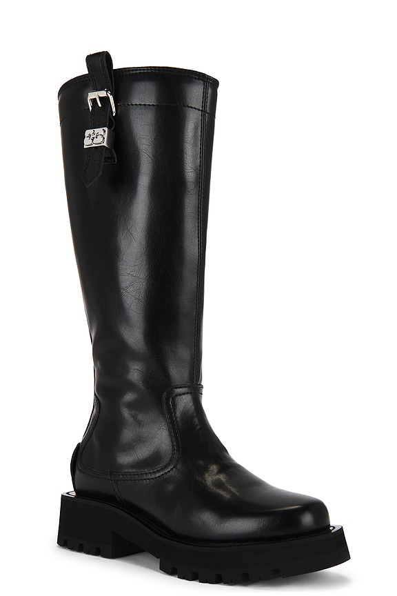 view 2 of 5 Studs High Boot in Black