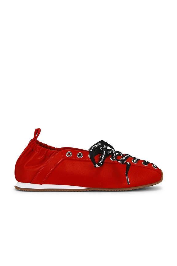 view 1 of 7 Lace Up Sporty Ballerina Sneaker in Goji Berry