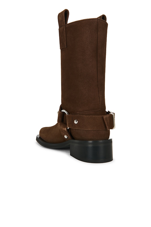 Mid Shaft Biker Boot