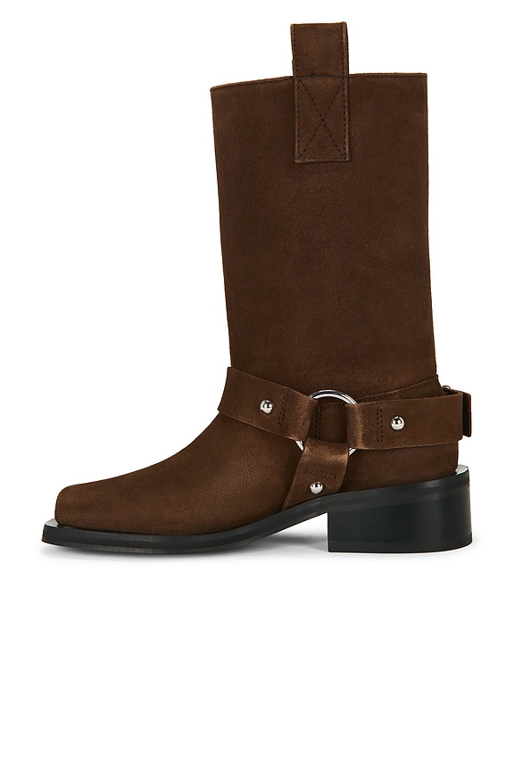 Mid Shaft Biker Boot