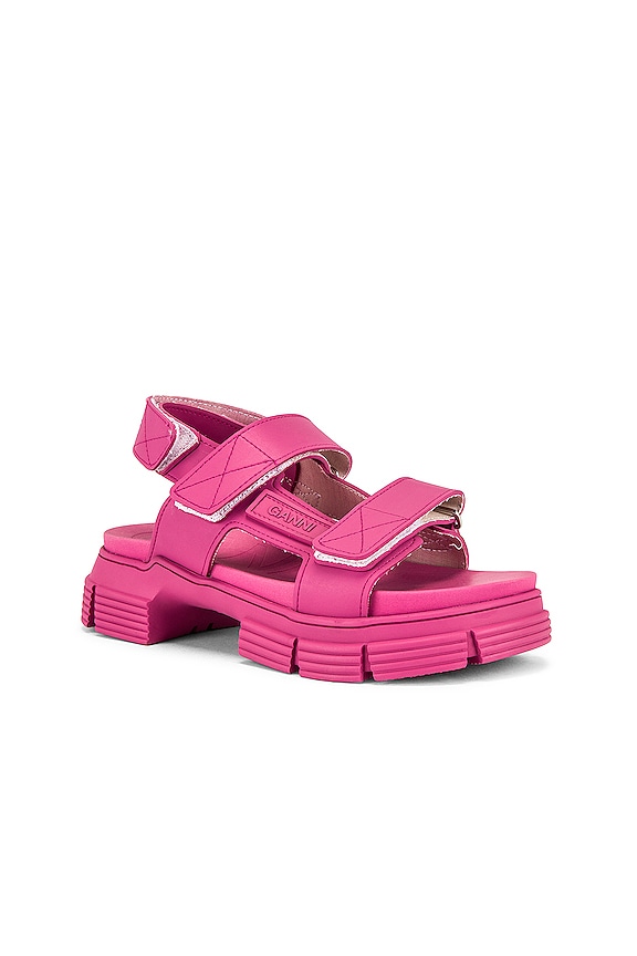 view 2 of 5 Sport Sandal in Shocking Pink