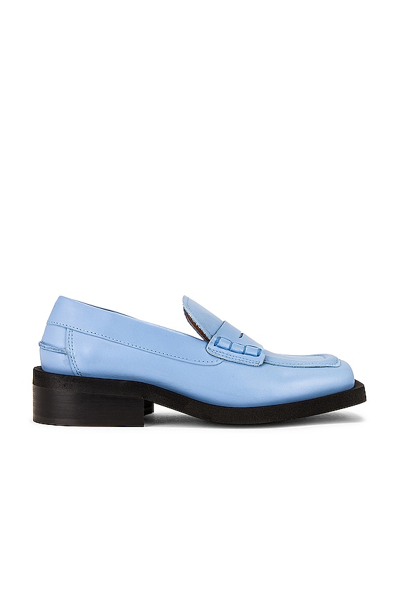view 1 of 5 Flat Loafer in Placid Blue