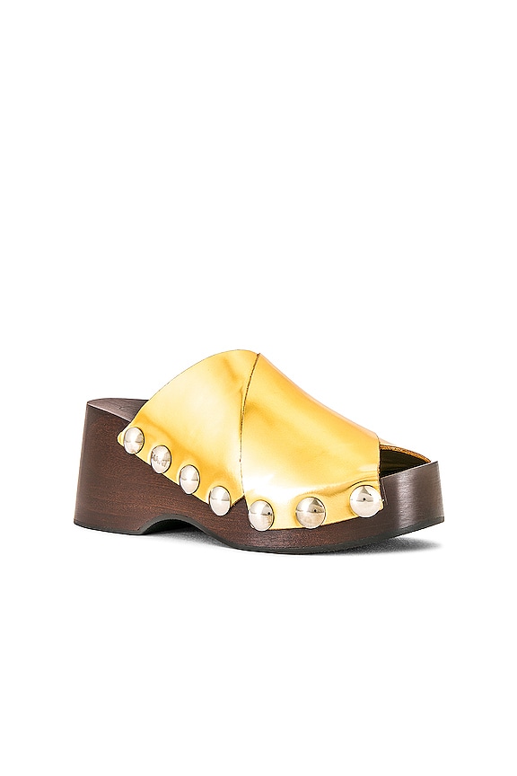 view 2 of 5 SANDALES RETRO in Gold