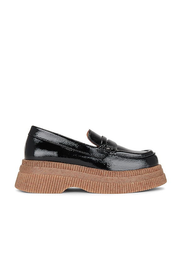 Ganni Creepers Wallaby Loafer in Black REVOLVE